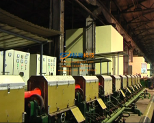 Steel pipe quenching and tempering production line
