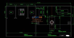 0.75T induction melting furnace floor plan