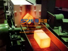 5700KW medium frequency induction heating furnace for online heating of continuous casting billet