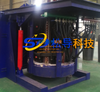 Induction melting furnace coil drawing principle