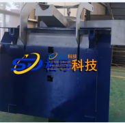 5T steel shell induction melting furnace