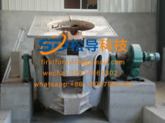 0.25 ton induction melting furnace in parallel
